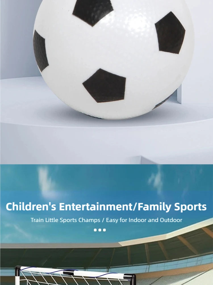 New Football Goal Sports Toy Foldable Children's Football Gate with Pump & Ball Portable Soccer Goal Outdoor Football Training
