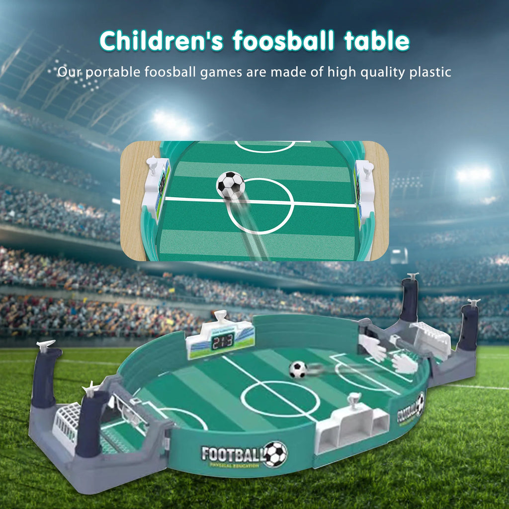 Portable Parent-child Interactive  Mini Table Soccer Sports with 2/4/7 Footballs Soccer Arcade Games Physical Education