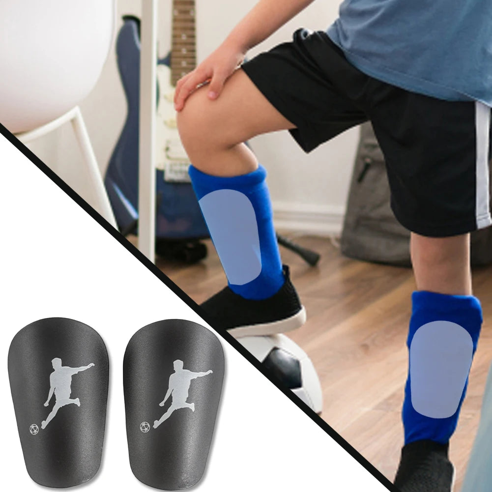 2pcs Soccer Shin Pad Football Training Leg Guard Protective Equipment Mini Shin Guards Anti Slip For Adult Kid Leg Protector