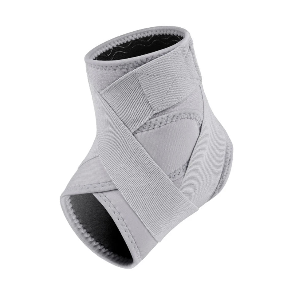 1Pcs Ankle support Comfortable Breathable Sports Compression Wraparound Ankle Protection Silicone Anti-slip Soccer Basketball