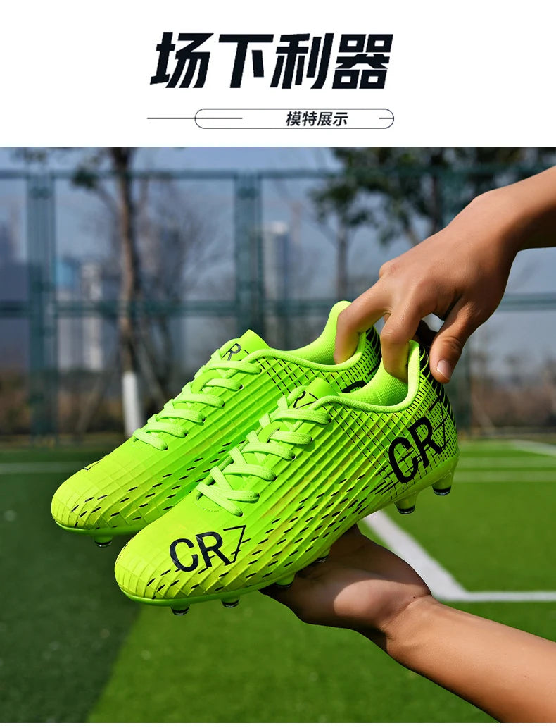 Professional Football Boots Men Soccer Shoes Adult Society Football Cleats Ultralight Training Soccer Sneaker Outdoor Sports