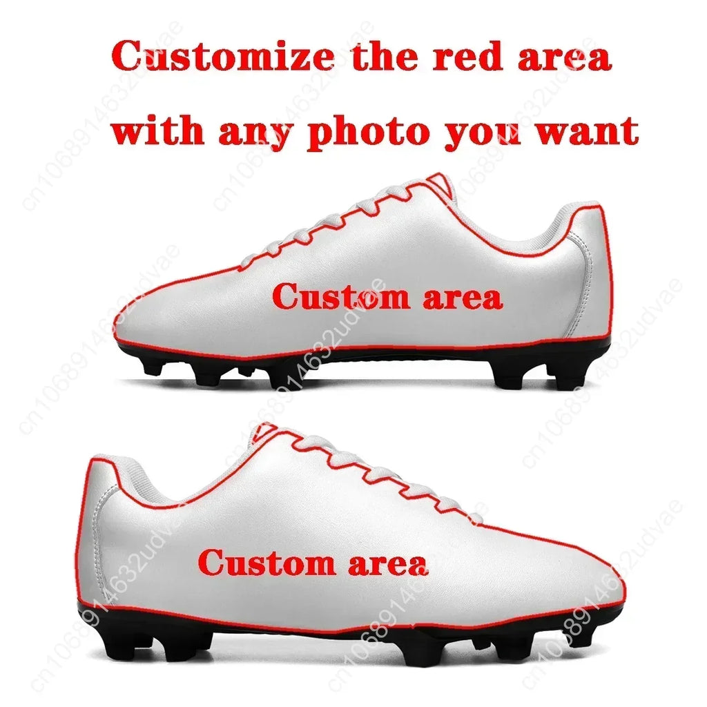 Cristiano Ronaldo Soccer Football Shoes CR7 Mens Womens Sneakers Portugal Sports Running Customization Leather Flats Sneaker