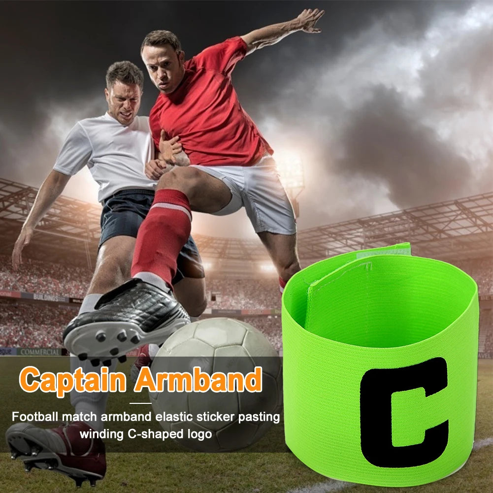 1-10PCS Kid Adults Football Captain Armband Football Training Equipment Soccer Arm Band Team Grouping Armband C Armband