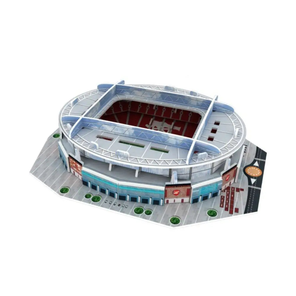 DIY Miniature Football Stadiums Large Model Paper 3D Soccer Stadium Puzzle Assemble Prince Park Stadium Birthday Gifts