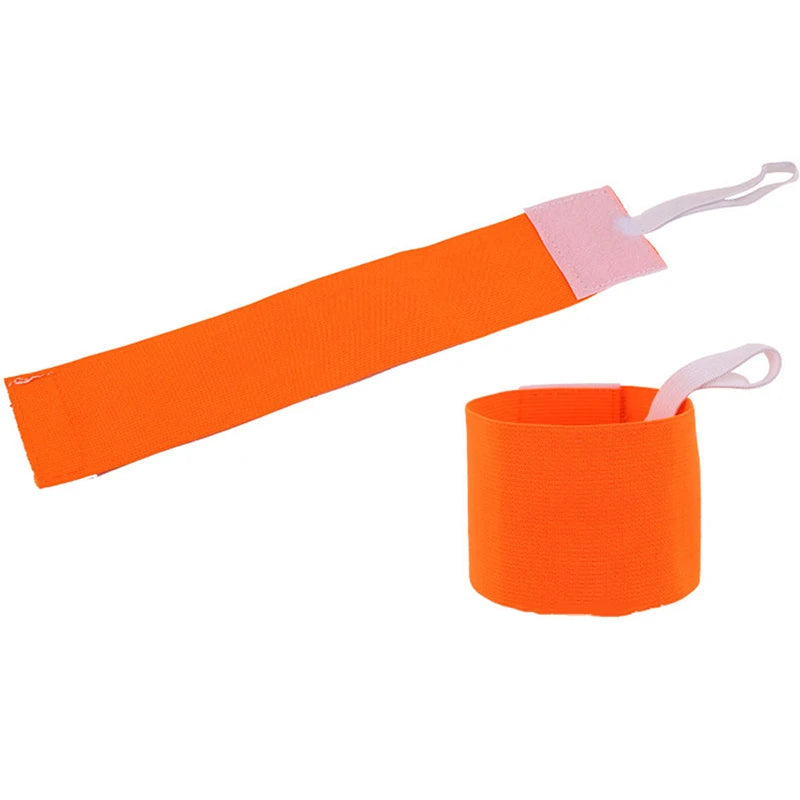 Non-slip Football Captain Armband Adjustable Visibility Squad Armbands Anti-offset Colorful Sports Arm Band Outdoor Team Sports