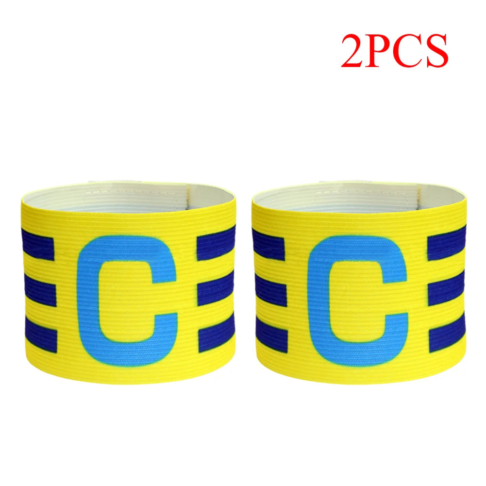 Kid Adults Football Captain Armband Adjustable Soccer Arm Band Team Competition Gifts Professional Training Football Armband