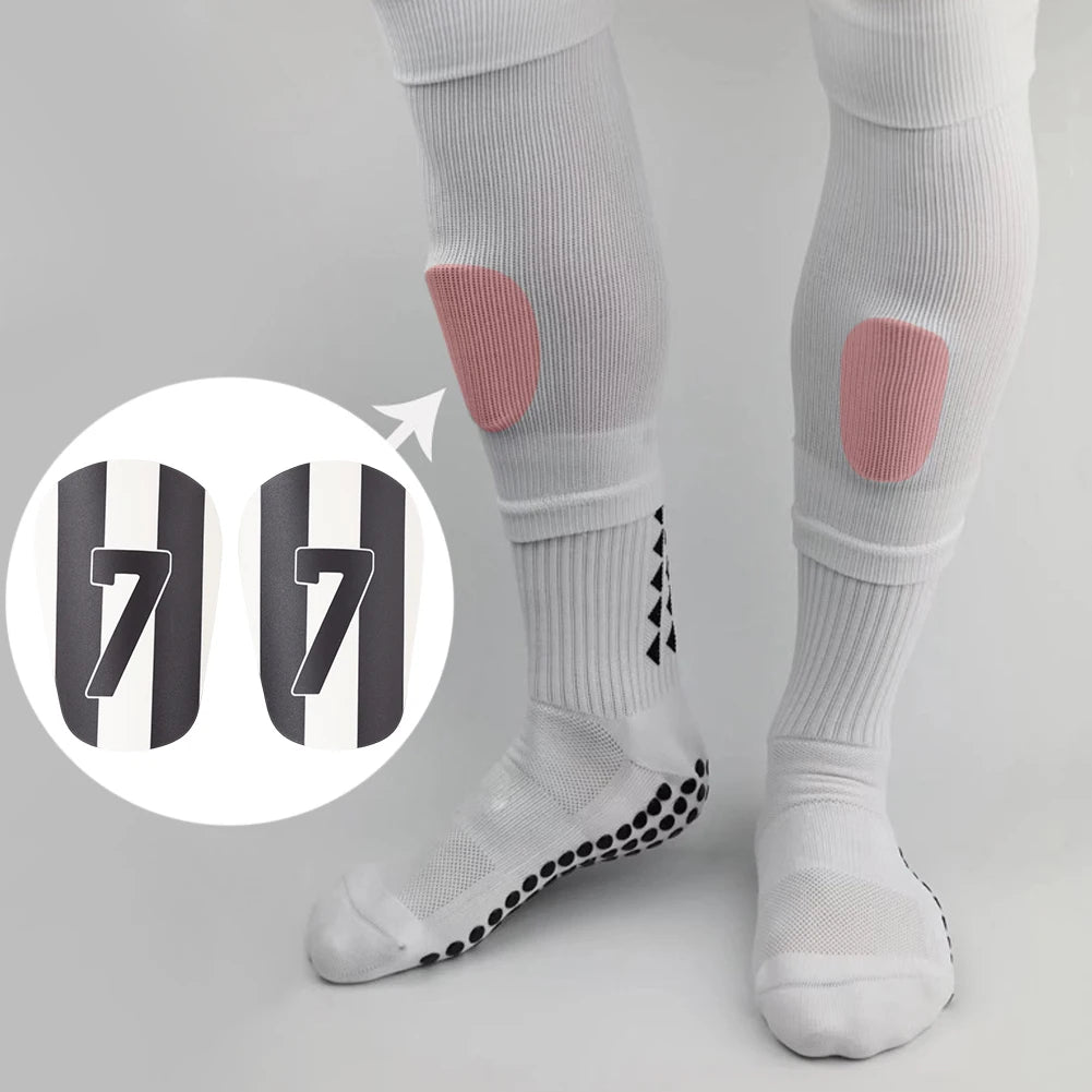 2pcs Soccer Shin Pad Football Training Leg Guard Protective Equipment Mini Shin Guards Anti Slip For Adult Kid Leg Protector