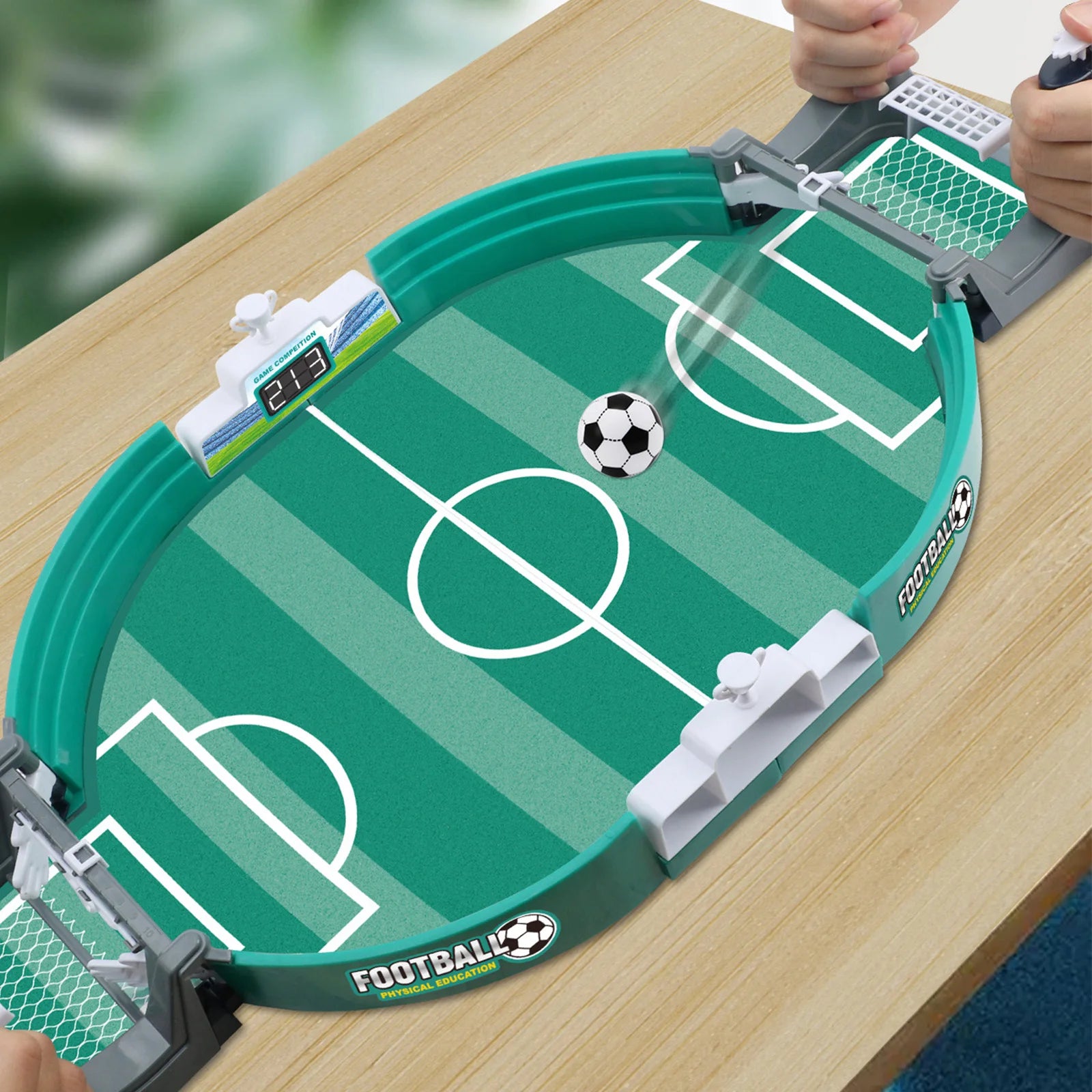 Portable Parent-child Interactive  Mini Table Soccer Sports with 2/4/7 Footballs Soccer Arcade Games Physical Education