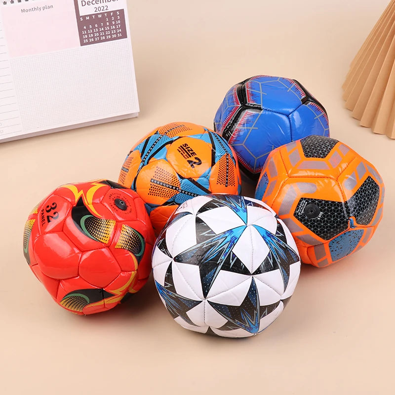 15CM Mini Football Inflatable Soccer Balls Size 2 Kids Toys Replacements Football Summer Beach Party Toys Small Soccer Balls
