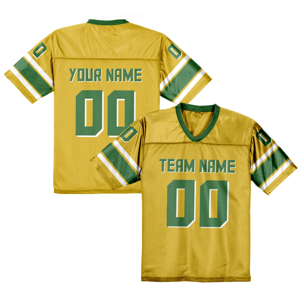 Custom American Football Shirt Pink Personalized Printed Football Jersey with Team Name Number Fans Gift for Men Women Youth