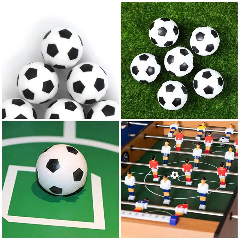 6pcs Mini Foosball Table Foosball Soccer Replacement Footballs 23mm Childrens Replaceable Soccer for Interactive Board