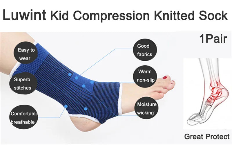 1 Pair Super Soft Ankle Support Protection Gym Running Protection Foot Bandage Elastic Ankle Brace Guard Sport Fitness Support