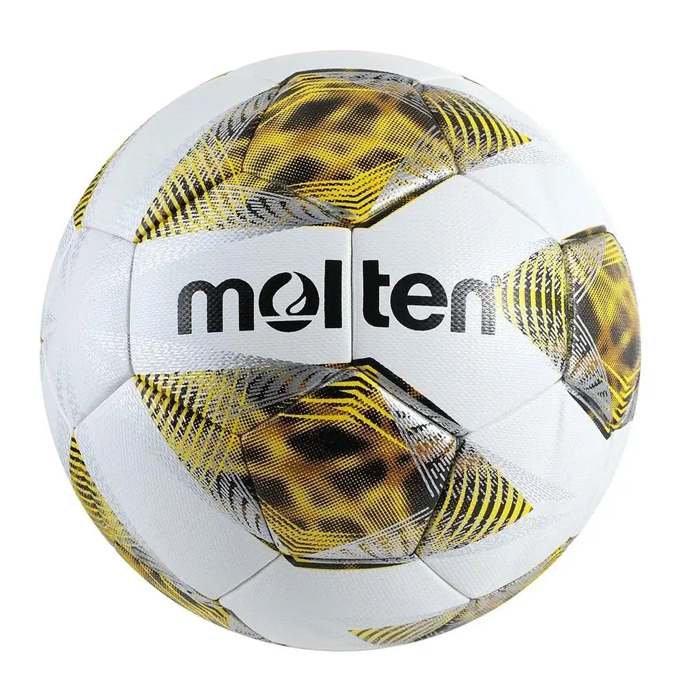 Molten Soccer Competition Ball Soft Leather Football Professional Player Football Lover Student Sports Training Ball Size 4