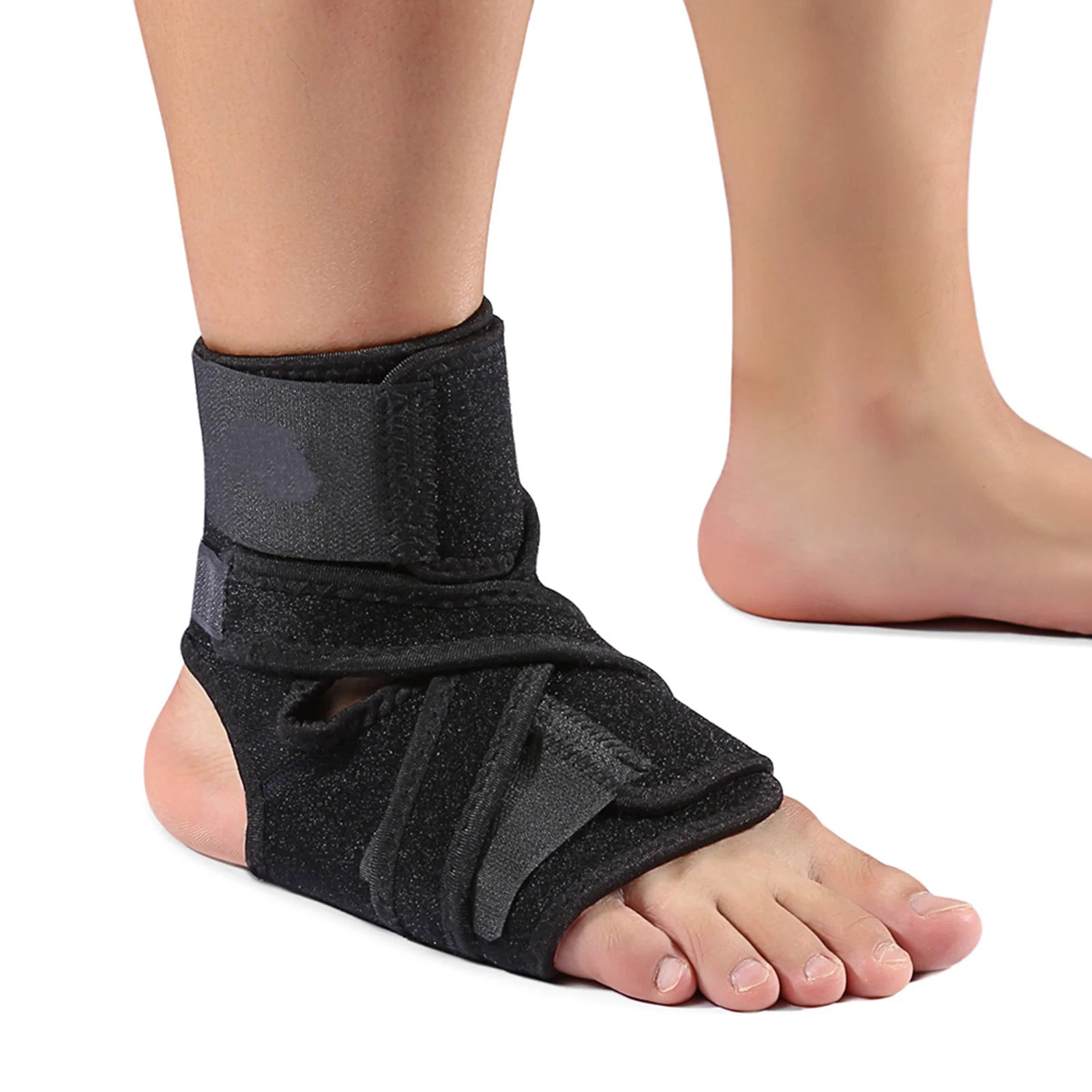 Foot Drop Ankle Brace Support Breathable Adjustable Compression Drop Foot Stabilizer Ankle Sleeve