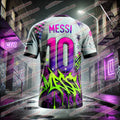 2026 MESSI Soccer Jersey for Fans Quick Dry Sports T-Shirt for Outdoor Running and Football Training