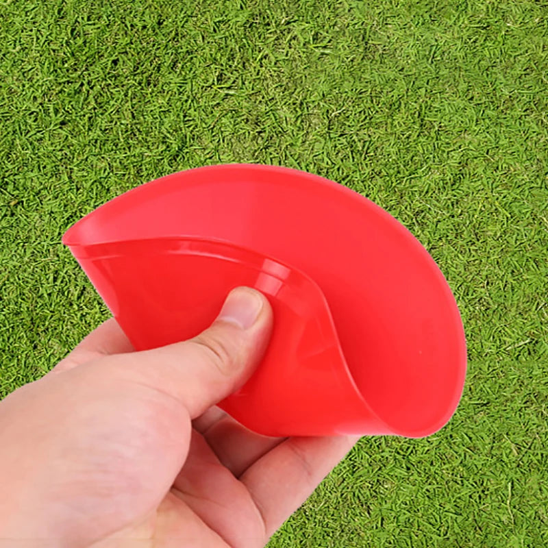 10pcs  Mini Soccer Cones Durable Soccer Training Discs  Cone Set Football Training Equipment For Kid Adults Disc Cones