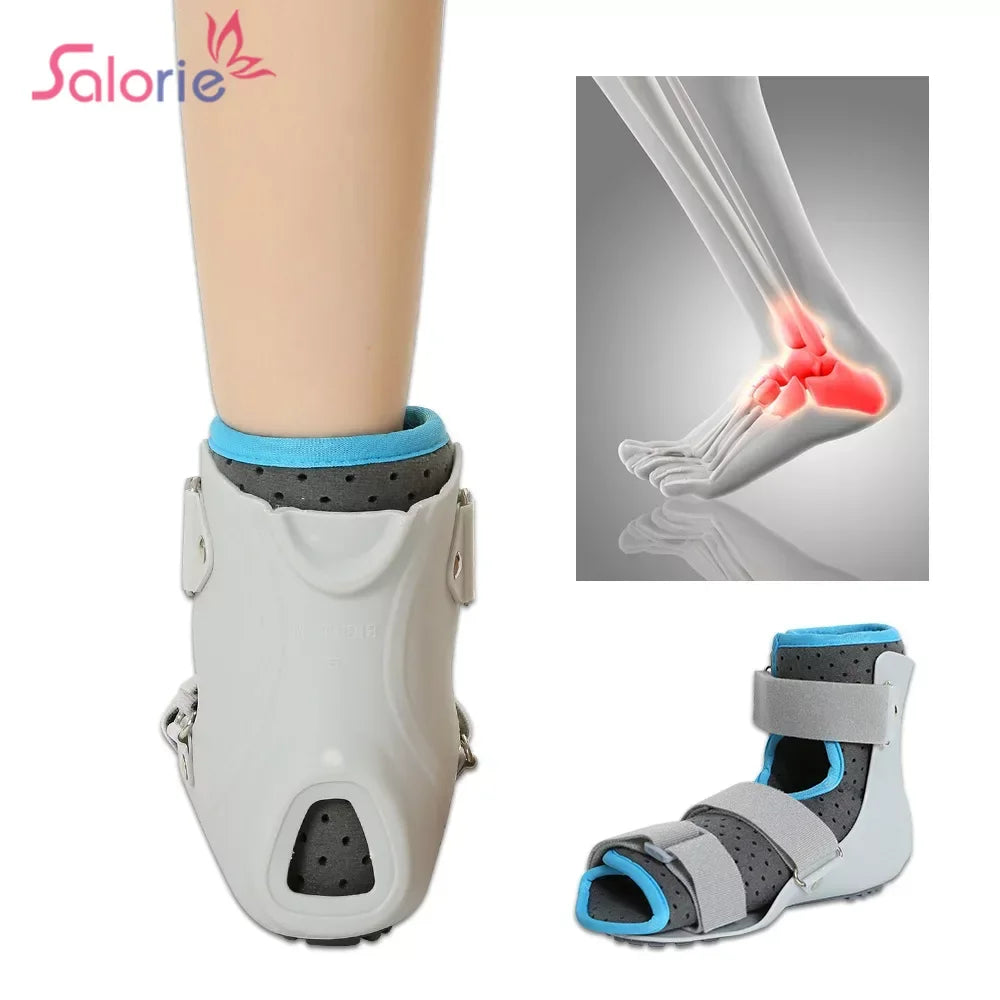 Ankle Stabilizer Injury Sprain Recovery Adjustable Ankle Fixation Brace Foot Drop Orthosis Postural Correct Rehabilitation Brace