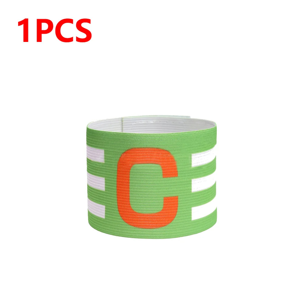 5/10pcs Kid Adults Football Captain Armband Soccer Arm Band Leader Competition Soccer Captain Group Armband Football Training