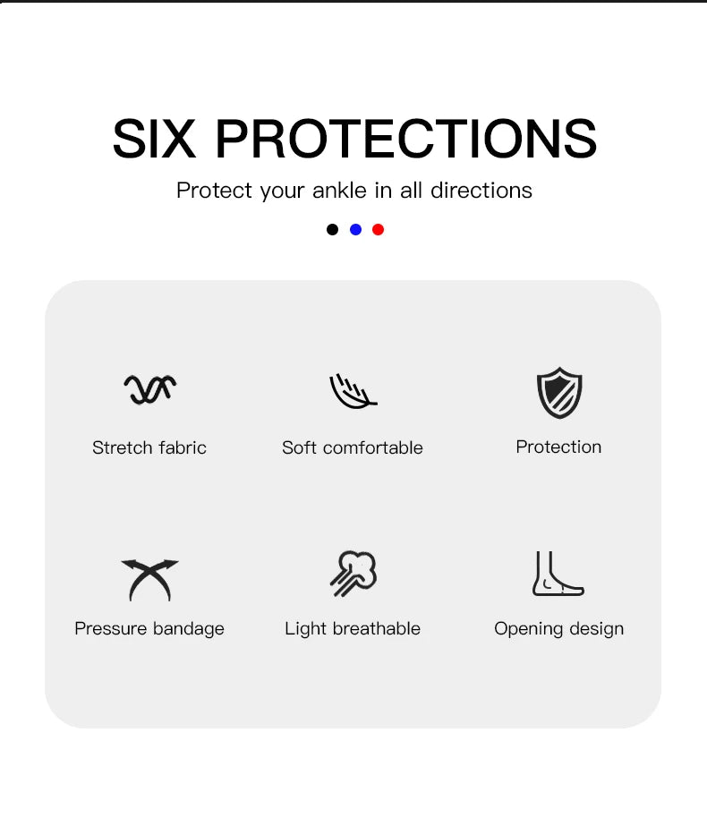 Ankle Support Elastic Breathable Sport Ankle Brace Tobillera Fitness Adjustable Compression Ankle Protectors Football