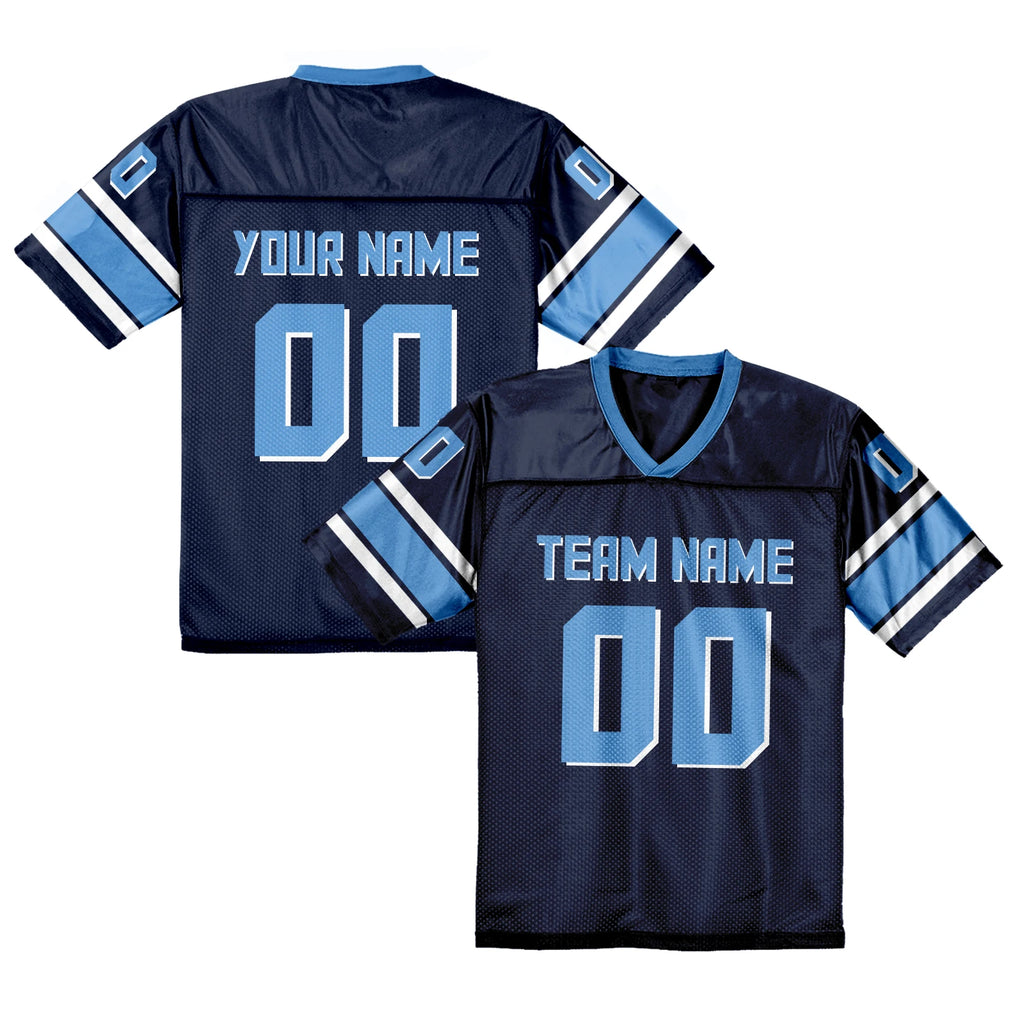 Custom American Football Shirt Pink Personalized Printed Football Jersey with Team Name Number Fans Gift for Men Women Youth