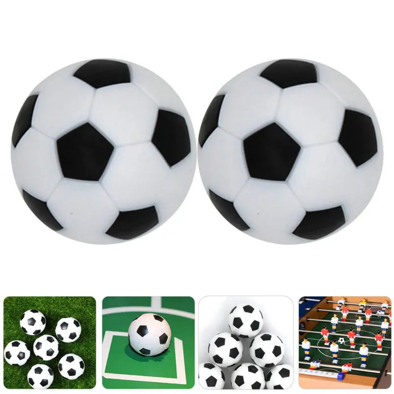 6pcs Mini Foosball Table Foosball Soccer Replacement Footballs 23mm Childrens Replaceable Soccer for Interactive Board