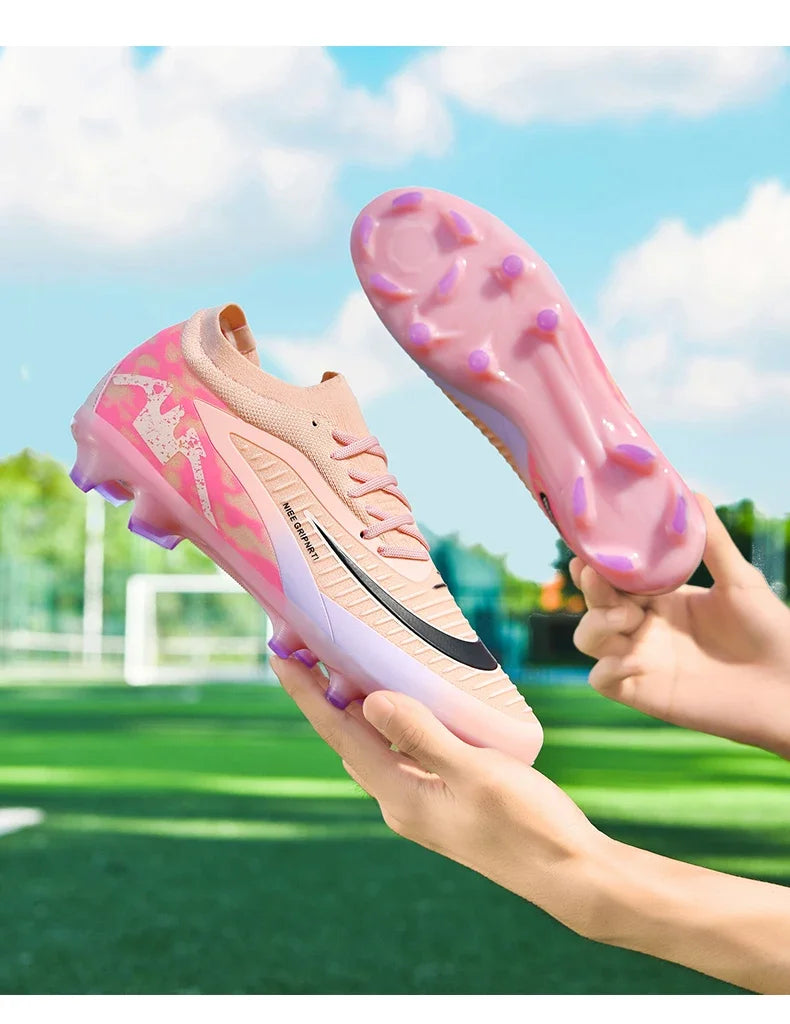 New Men Football Boots Breathable Unisex Ultralight Wholesale Professional Indoor Training Soccer Shoes Futsal Drop Shipping