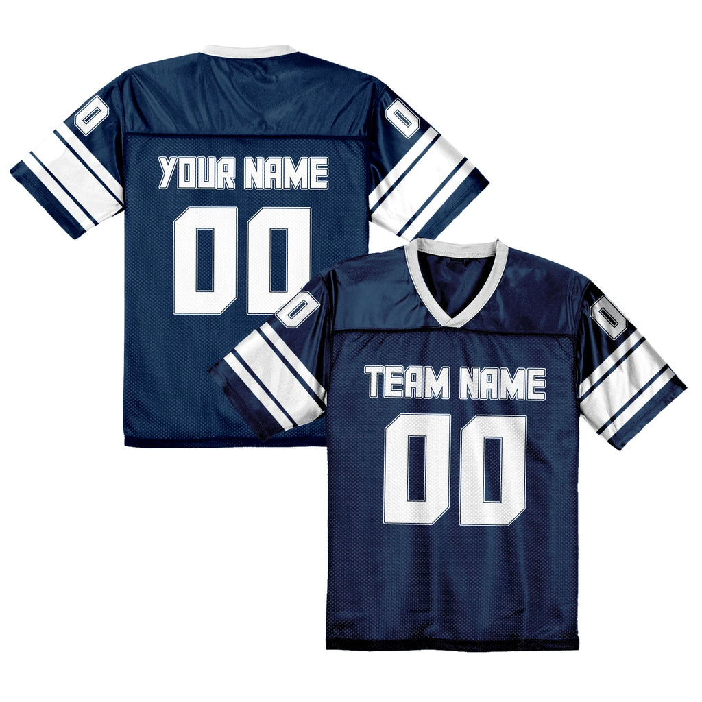 Custom American Football Shirt Pink Personalized Printed Football Jersey with Team Name Number Fans Gift for Men Women Youth
