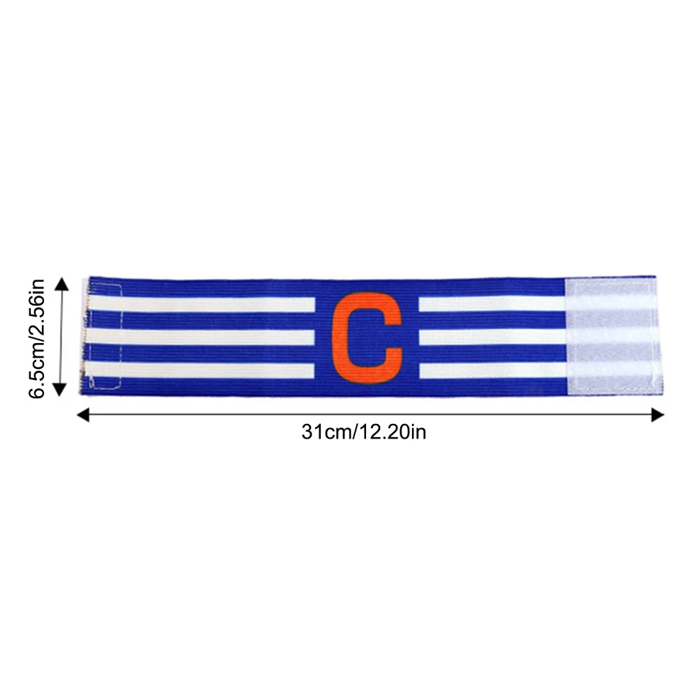 Kid Adults Football Captain Armband Adjustable Soccer Arm Band Team Competition Gifts Professional Training Football Armband