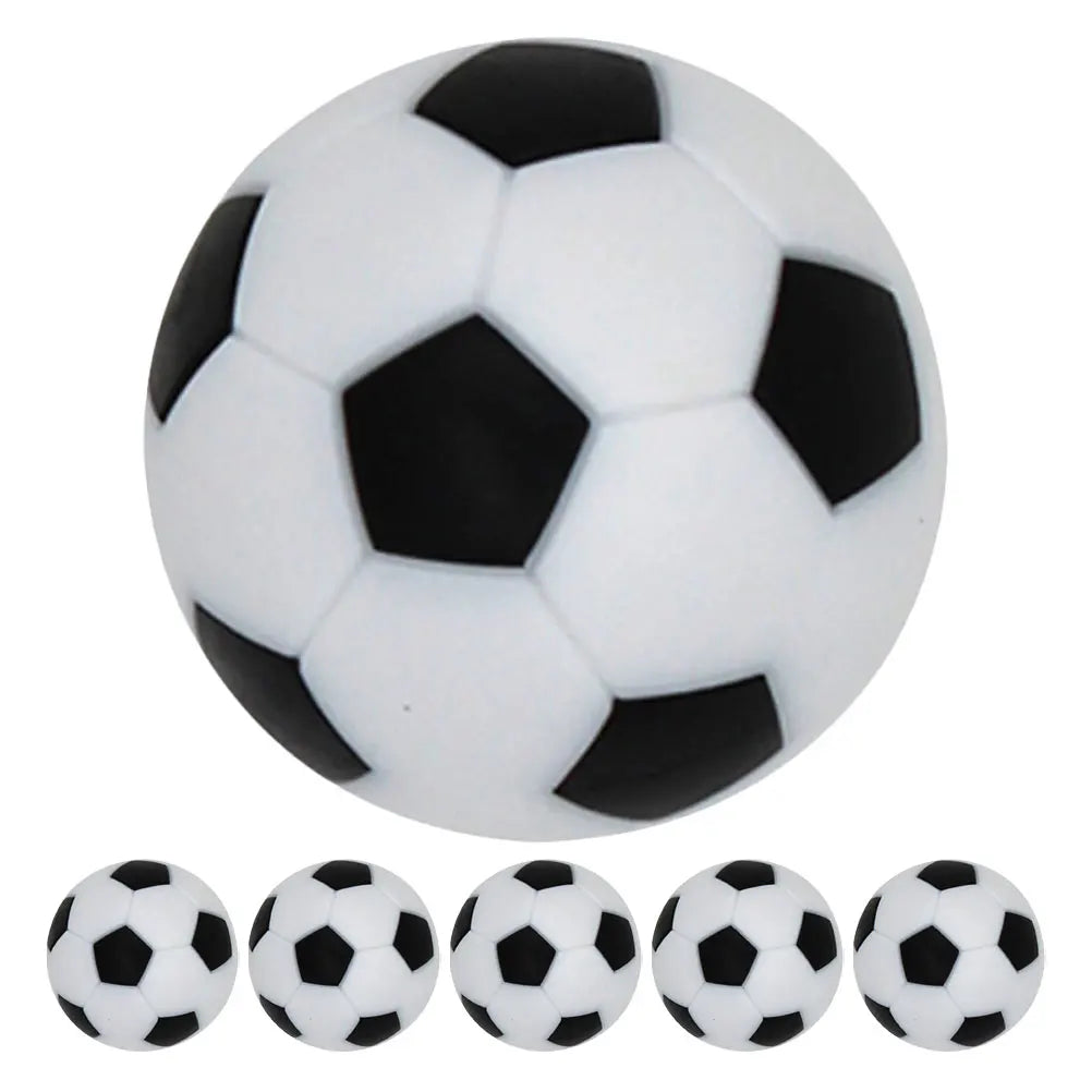 6pcs Mini Foosball Table Foosball Soccer Replacement Footballs 23mm Childrens Replaceable Soccer for Interactive Board