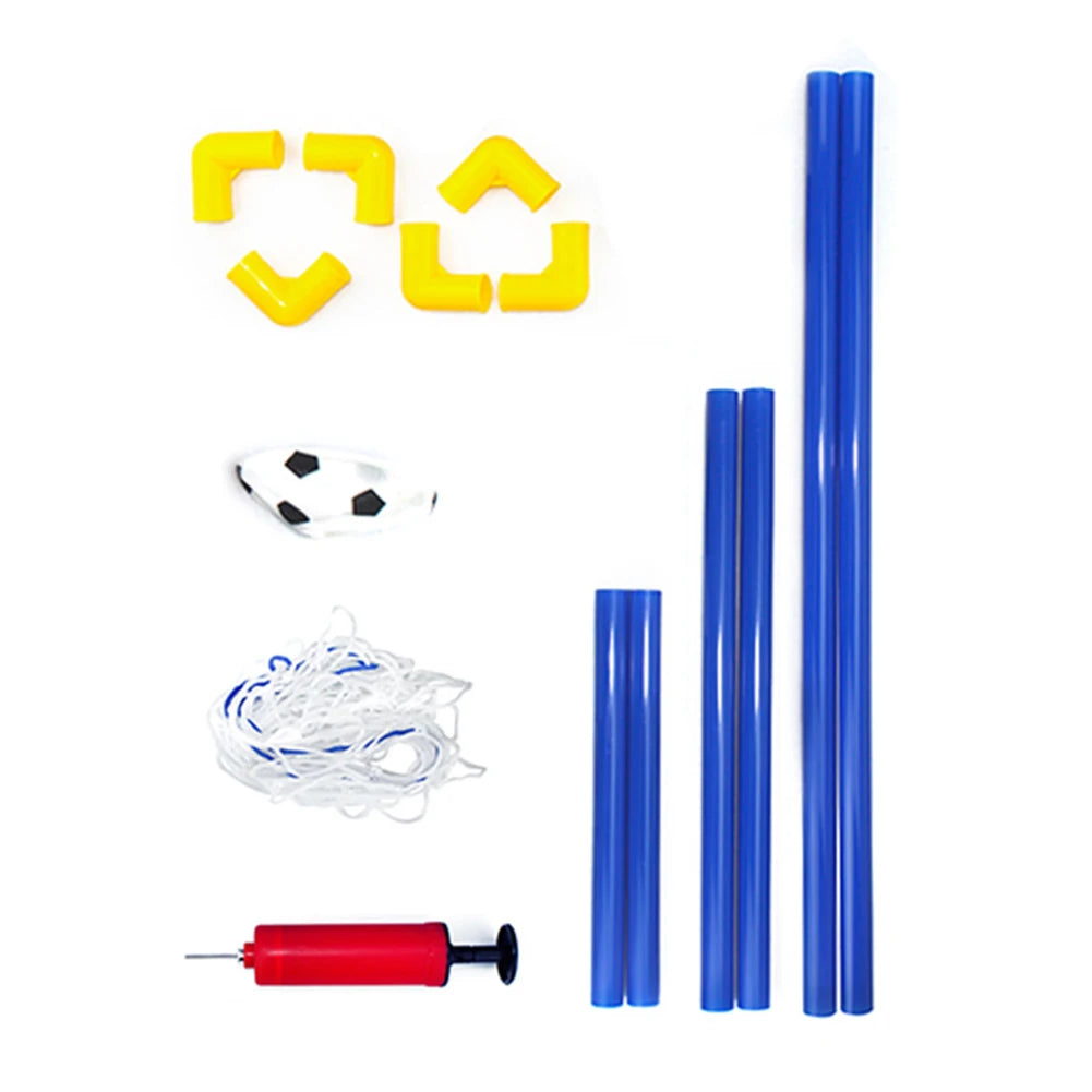 1pc Football Goal Post Frame Set Inflatable Football Lightweight Portable 447X250X323Mm Plastic Team Sports Soccer Accessories
