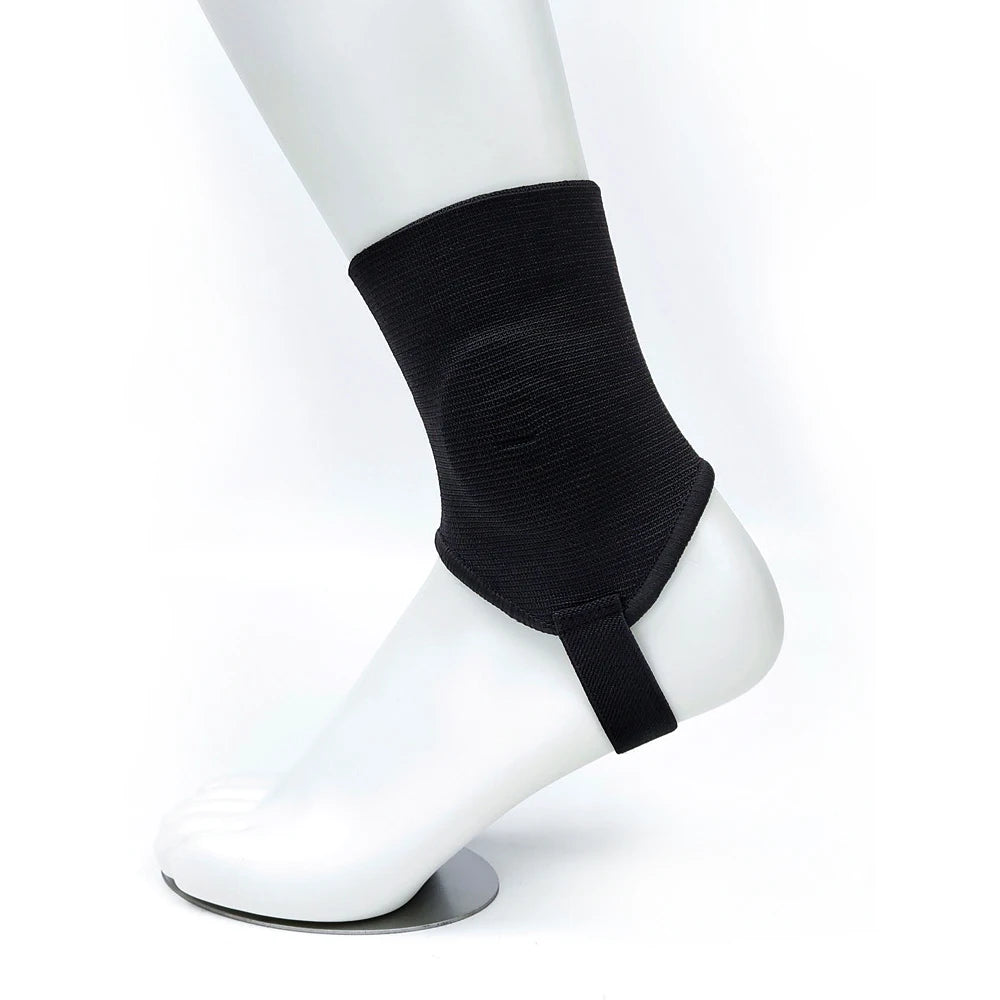 1 Pair Ankle Guard Protectors Leg Support Foot Pads for Soccer Football Volleyballs Double Side Ankle Protections Pad Men Women