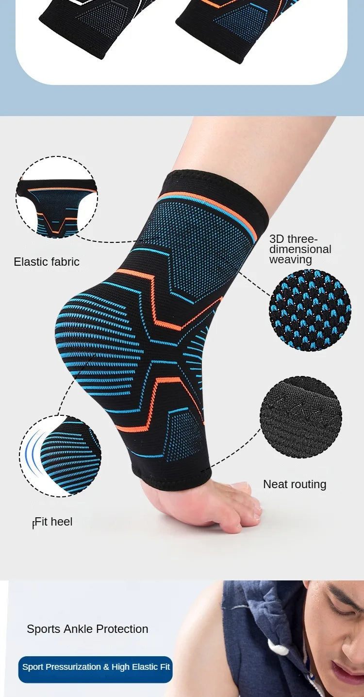 Arthritis Foot Sleeve Ankle Brace for Sprained Ankle Compression Sleeve - Plantar Fasciitis Relief Brace,Stabilizing Ankle Wrap