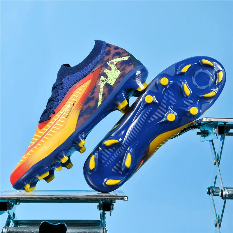 New Men Football Boots Breathable Unisex Ultralight Wholesale Professional Indoor Training Soccer Shoes Futsal Drop Shipping