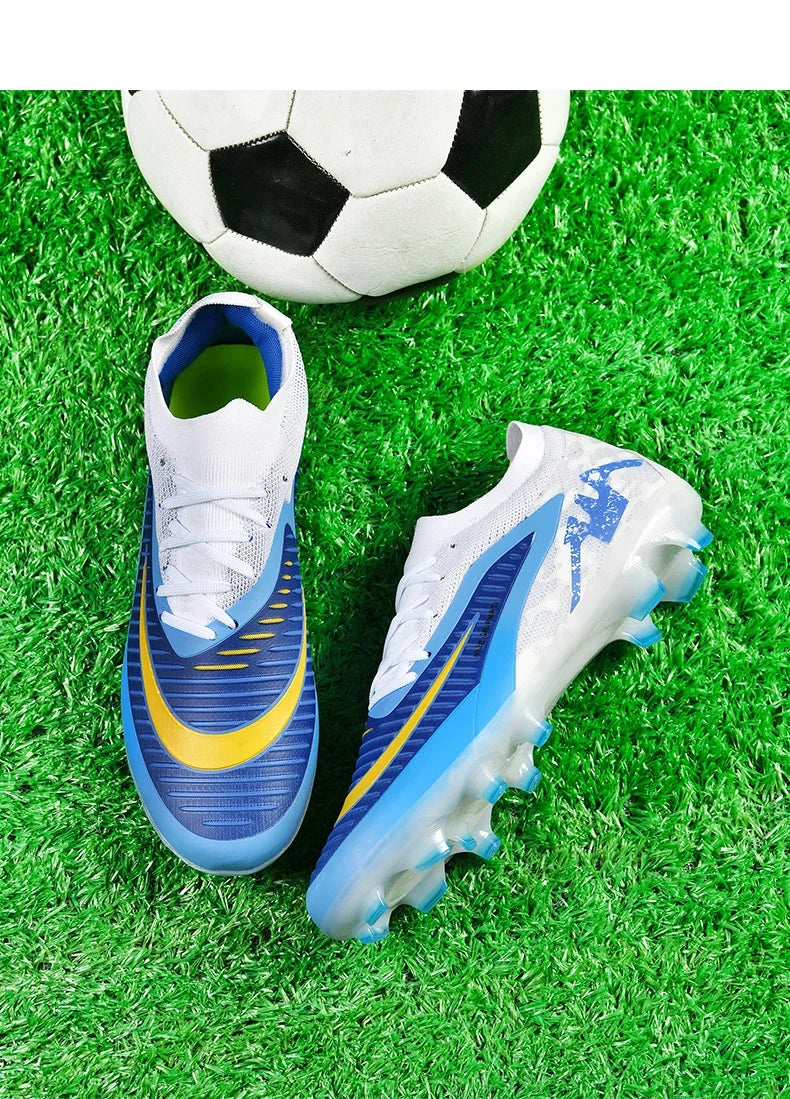 New Men Football Boots Breathable Unisex Ultralight Wholesale Professional Indoor Training Soccer Shoes Futsal Drop Shipping