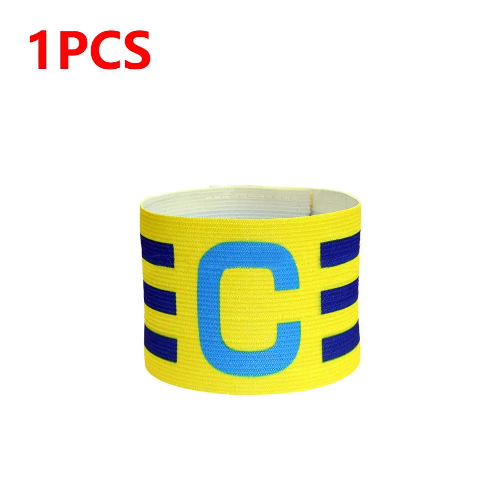 5/10pcs Kid Adults Football Captain Armband Soccer Arm Band Leader Competition Soccer Captain Group Armband Football Training