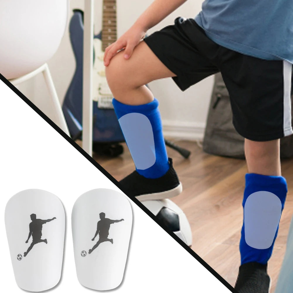 2pcs Soccer Shin Pad Football Training Leg Guard Protective Equipment Mini Shin Guards Anti Slip For Adult Kid Leg Protector