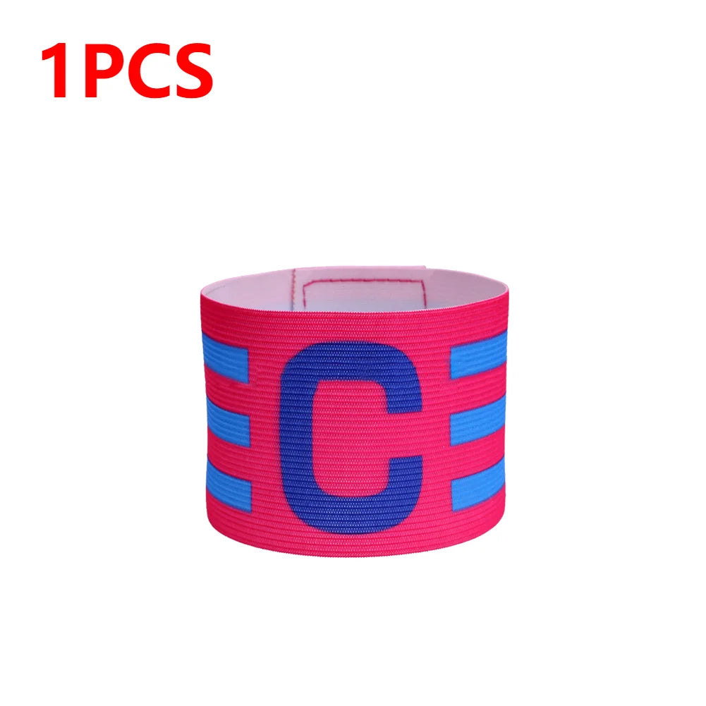 5/10pcs Kid Adults Football Captain Armband Soccer Arm Band Leader Competition Soccer Captain Group Armband Football Training