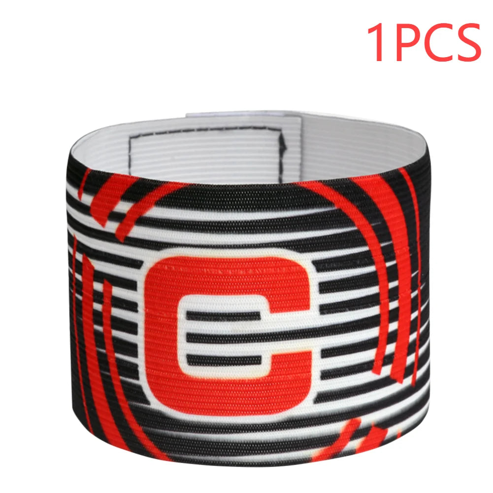 Kid Adults Football Captain Armband Adjustable Soccer Arm Band Team Competition Gifts Professional Training Football Armband