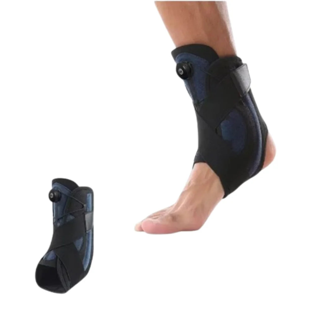 Adjustable Knob Ankle Support Brace Pressurized Support Fixed Sport Ankle Protectors Elastic Fit Breathable Ankles Stabilizers