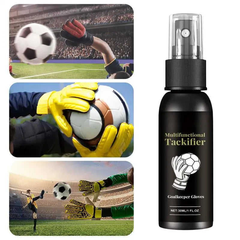 30ml Grip Spray for Football Gloves Safe Goalkeeper Gloves Spray Gloves Wash & Prepare Effective Protective Glove Grip Sprays