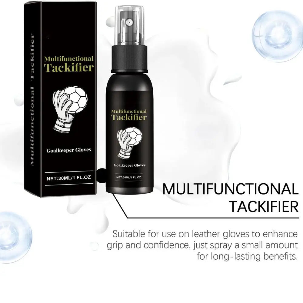 30ml Grip Spray for Football Gloves Safe Goalkeeper Gloves Spray Gloves Wash & Prepare Effective Protective Glove Grip Sprays