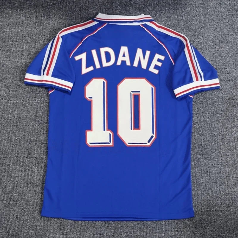 Retro Jerseys of The Argentina and France National Teams, Riker Messi, Zidane, Henry and Batistuta Football T-shirts and Jerseys