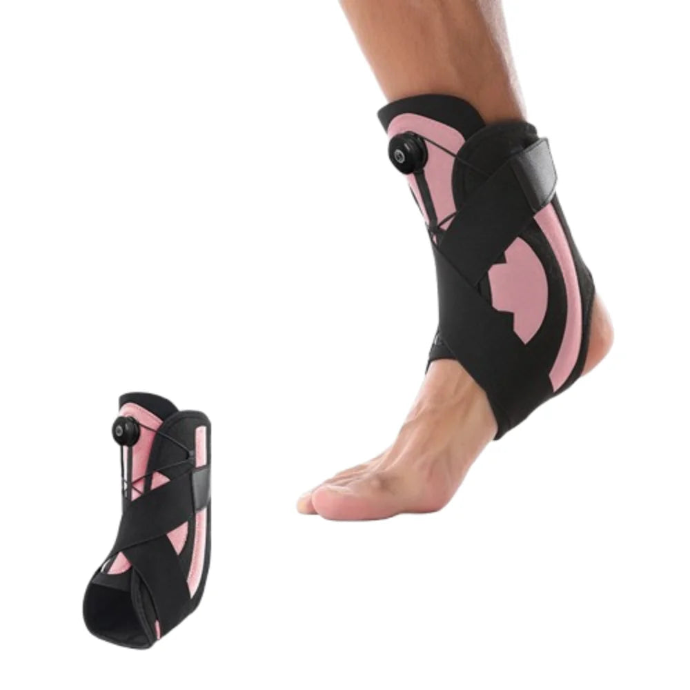 Adjustable Knob Ankle Support Brace Pressurized Support Fixed Sport Ankle Protectors Elastic Fit Breathable Ankles Stabilizers