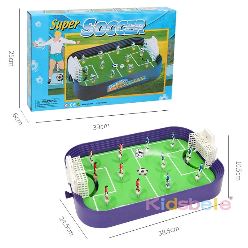 Kids Mini Competitive Soccer Football Field Desktop Interactive Game Puzzle Toy Competitive Football Game Family Toy