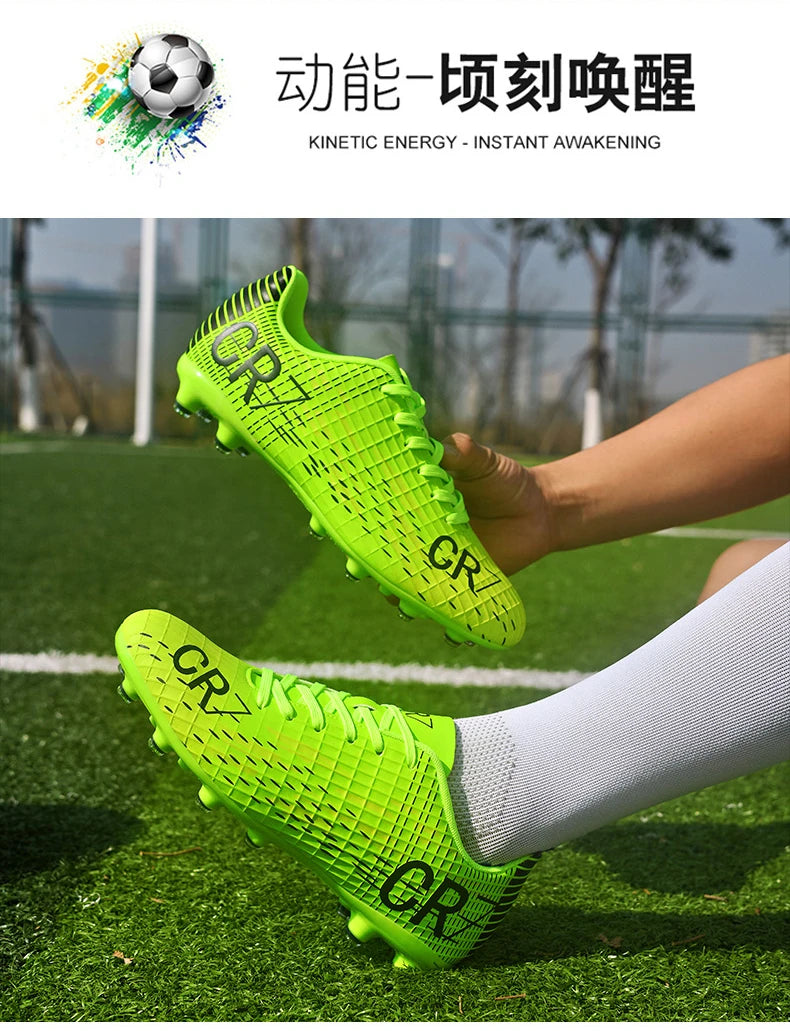 Professional Football Boots Men Soccer Shoes Adult Society Football Cleats Ultralight Training Soccer Sneaker Outdoor Sports
