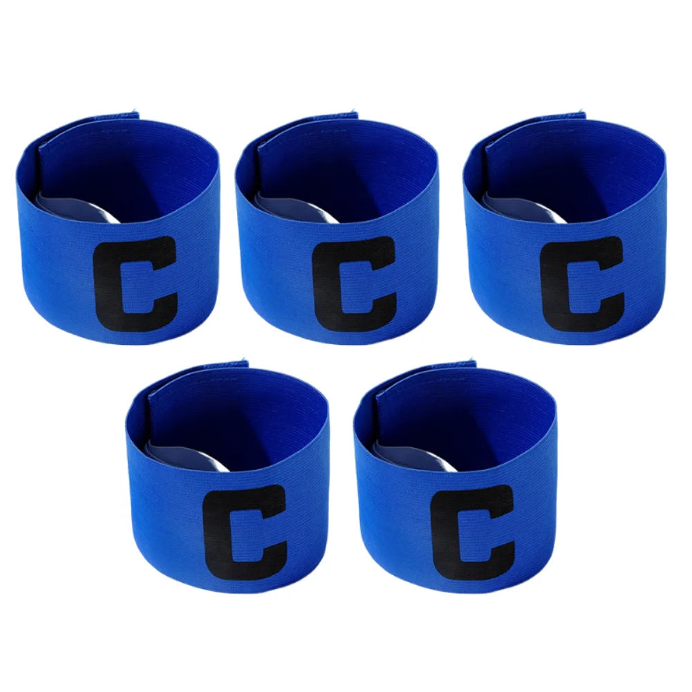 1-10PCS Kid Adults Football Captain Armband Football Training Equipment Soccer Arm Band Team Grouping Armband C Armband