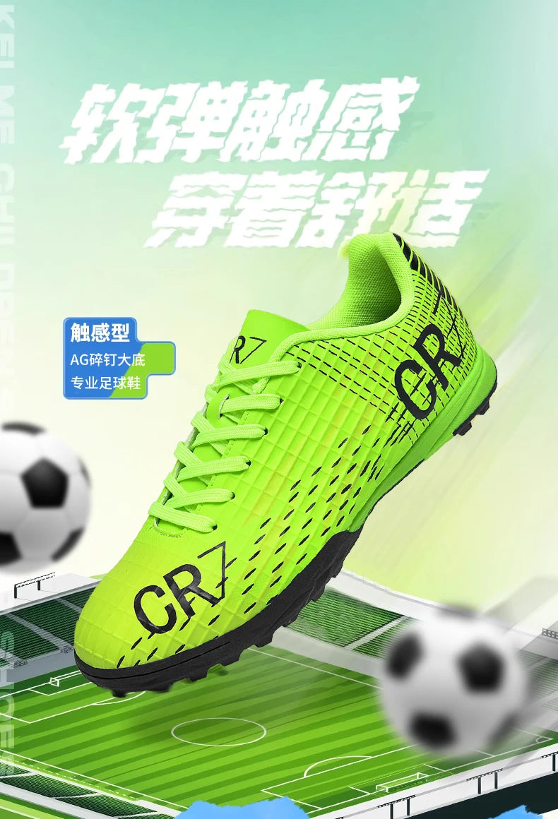 Professional Football Boots Men Soccer Shoes Adult Society Football Cleats Ultralight Training Soccer Sneaker Outdoor Sports