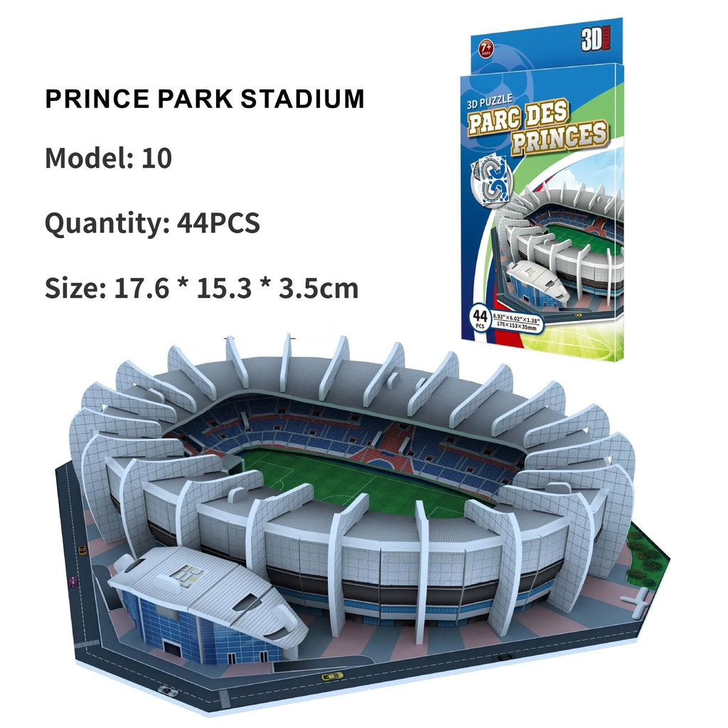 3D paper stadium puzzle model for passionate  football fans to fight with your home team