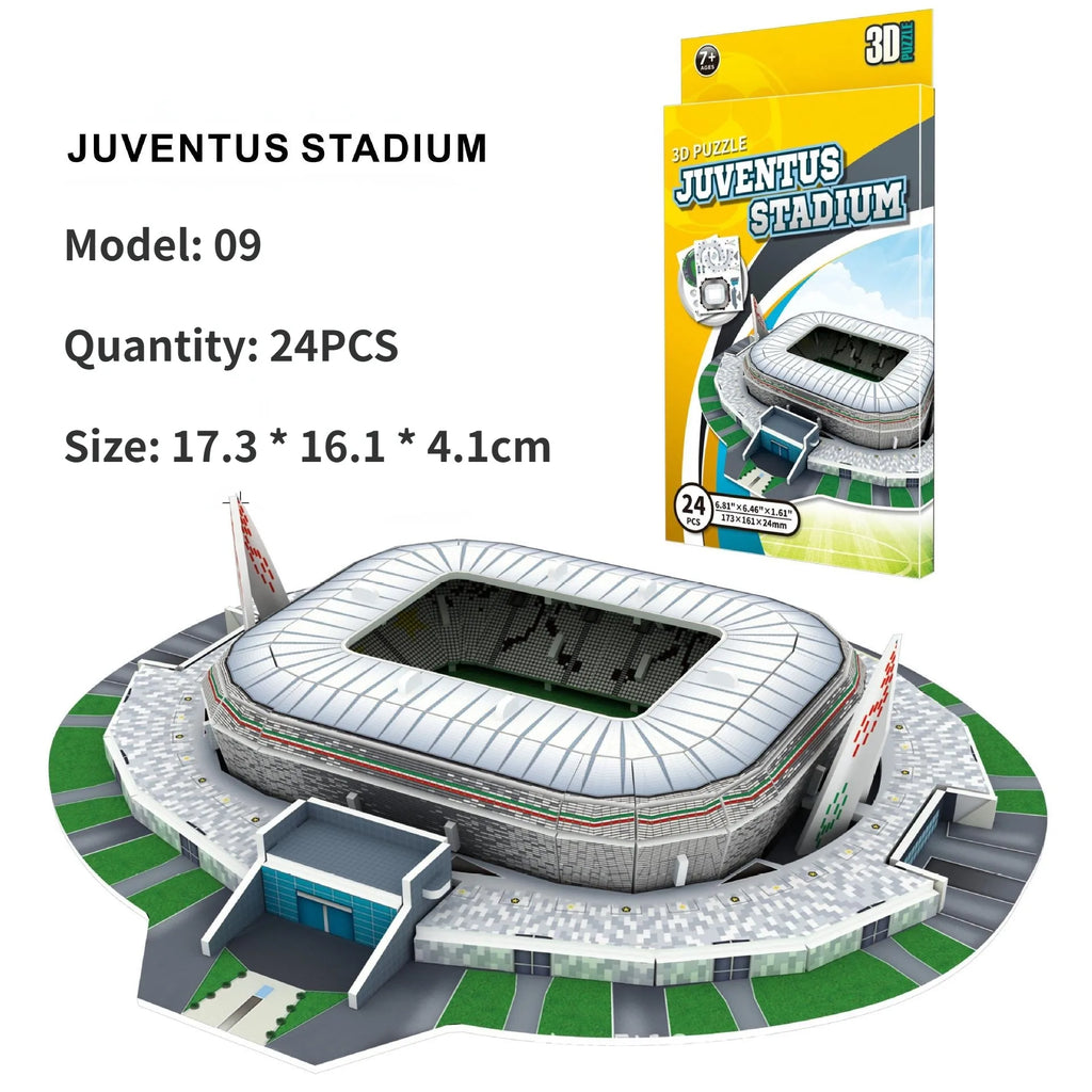 3D paper stadium puzzle model for passionate  football fans to fight with your home team
