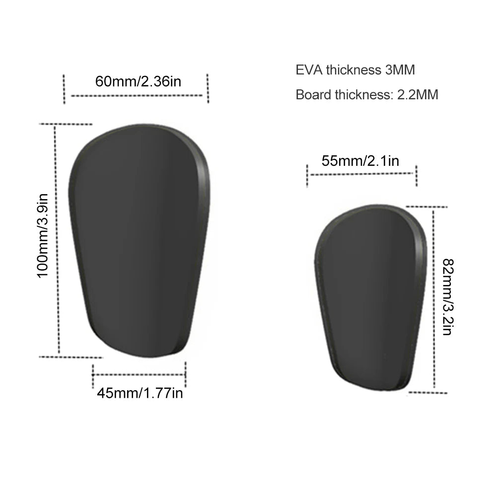 2pcs Soccer Shin Pad Football Training Leg Guard Protective Equipment Mini Shin Guards Anti Slip For Adult Kid Leg Protector